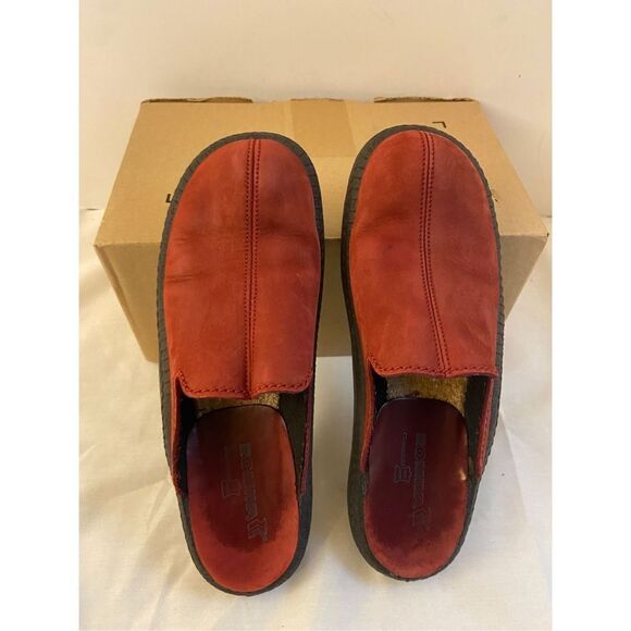 Romika obermaterial 9.5-10 red mule loafers size 40 - Picture 2 of 4